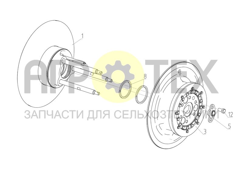 Чертеж Вариатор (161.29.07.510)